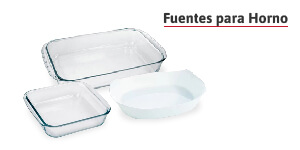 fuentes para horno